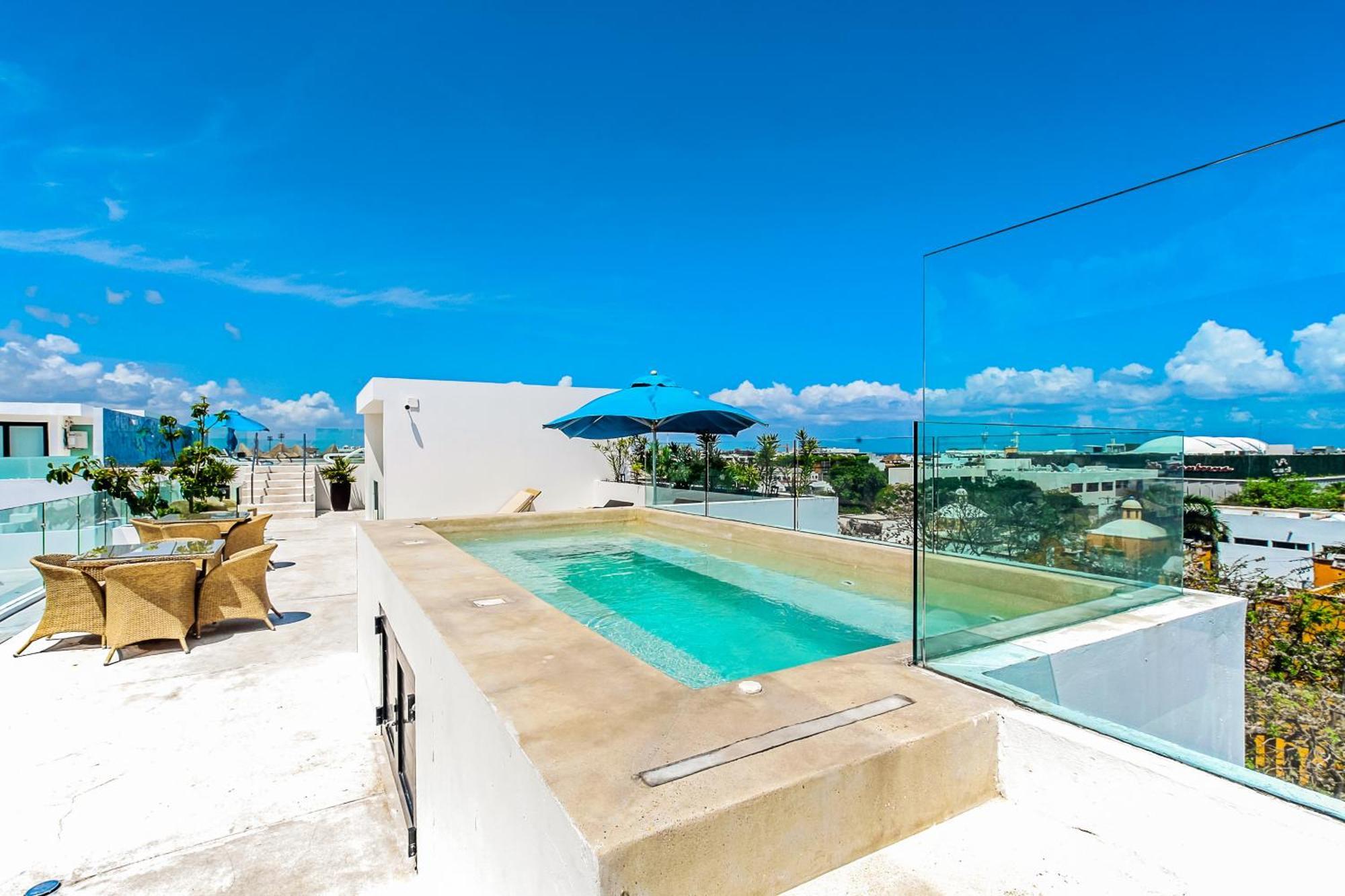 2 Bedroom With Pool In The Center Of - Anah Playa * Playa del Carmen