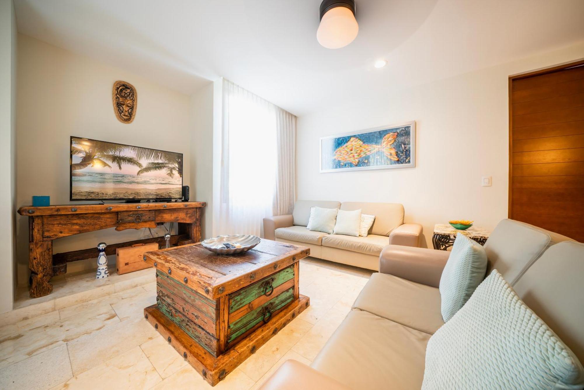 2 Bedroom With Pool In The Center Of - Anah Playa Apartamento *
